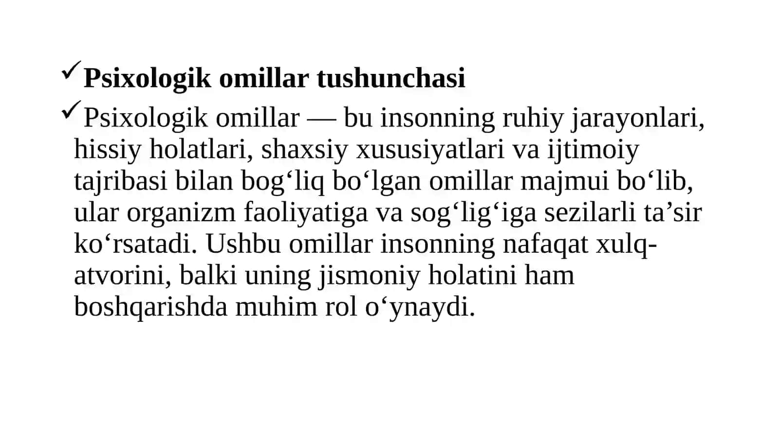 Kasalliklarning yuzaga kelishida psixologik omillar roli 3