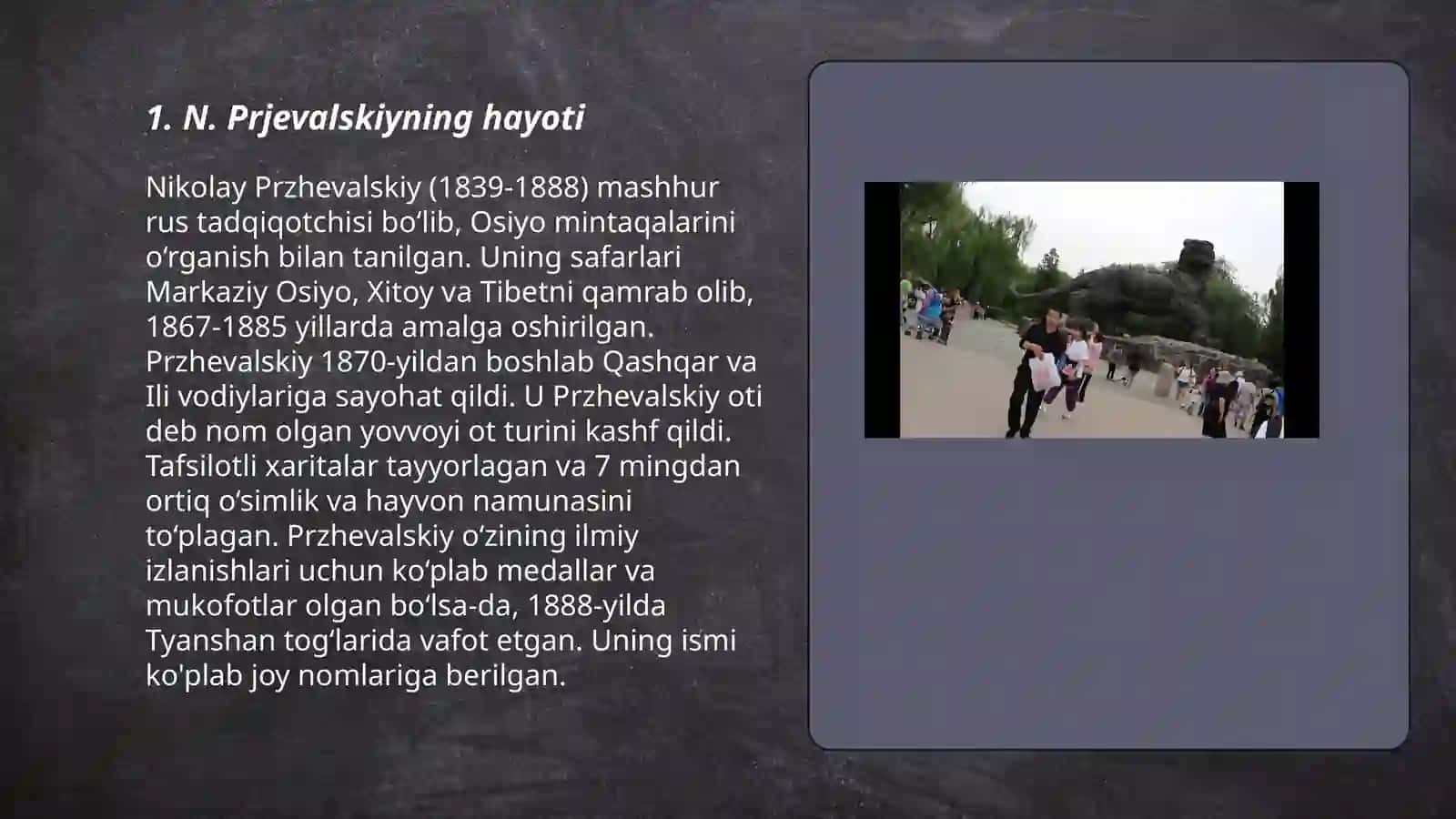 N.prjevalskiy sayohati 3