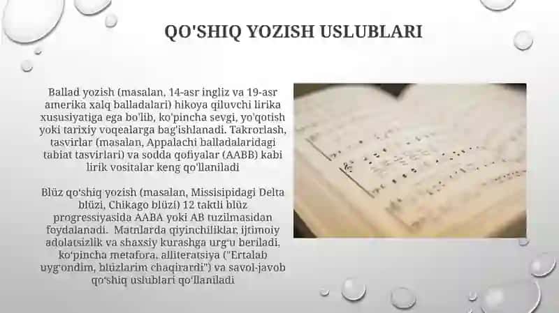 Lirik qoʻshiqlar 3