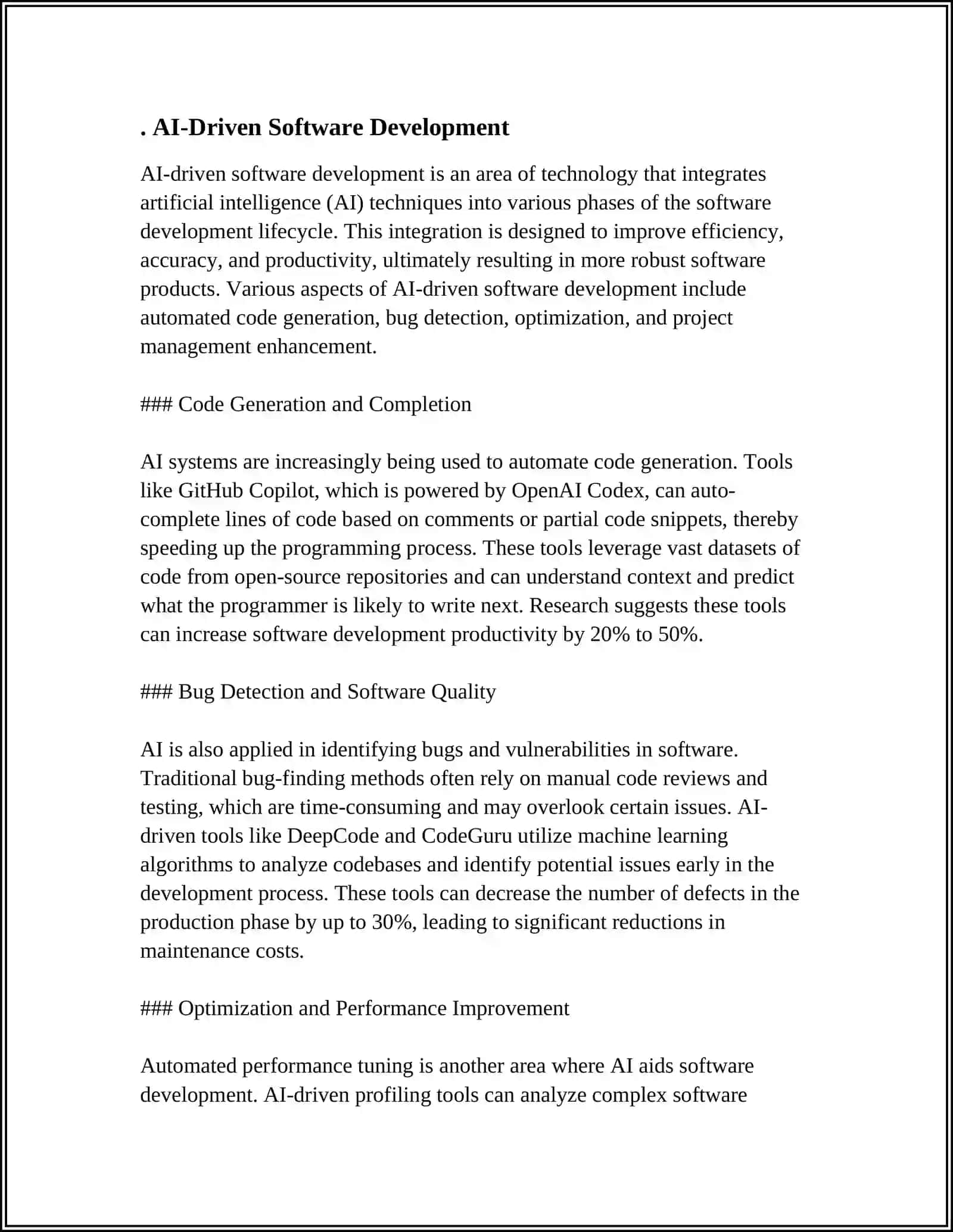 AI-Driven Software Development 3