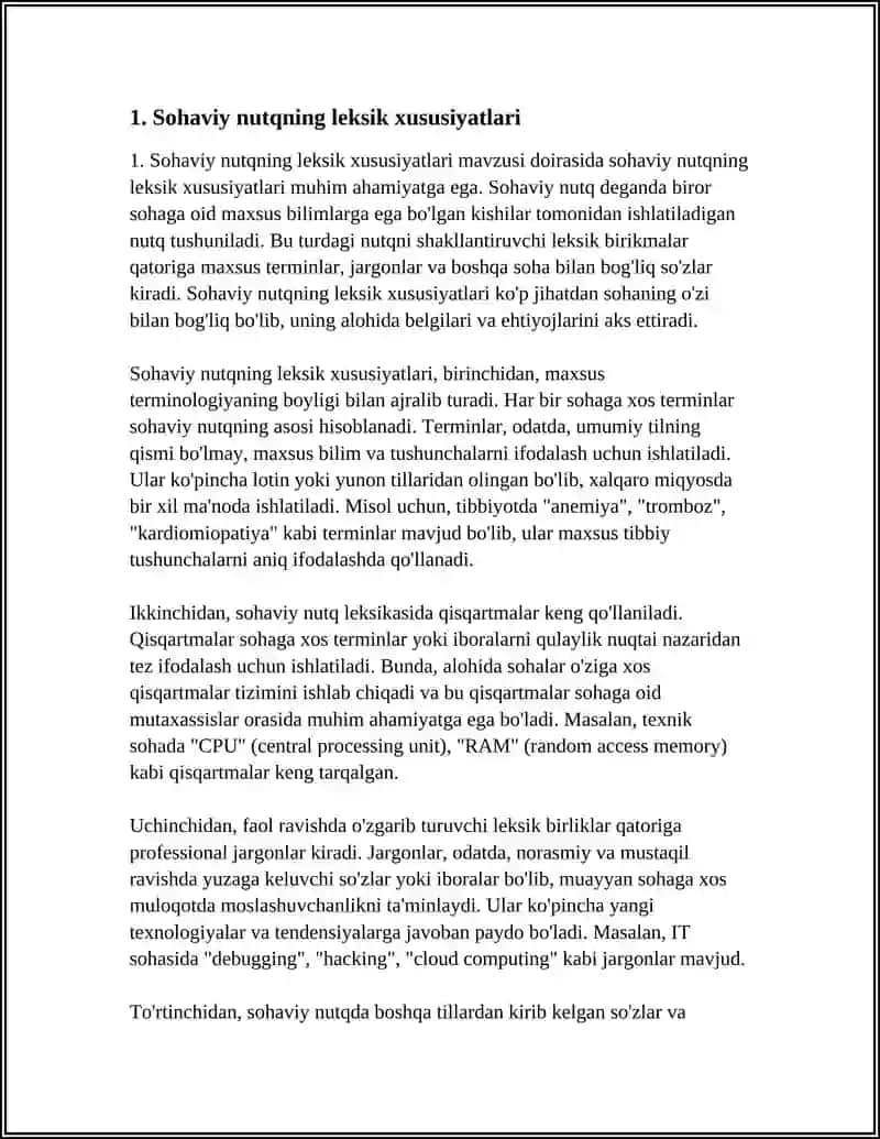 SOHAVIY NUTQNING LINGVISTIK XUSUSIYATLARI 3
