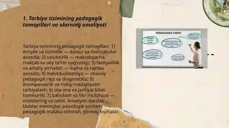 Tarbiya tizimiga pedagogik yondashuv 3
