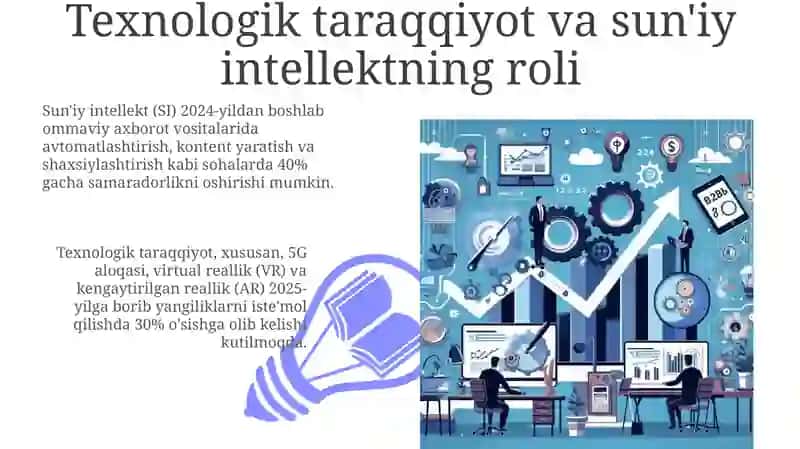 Media vositalarida axborotning kelajakgi va yangi tendensiyalar 3