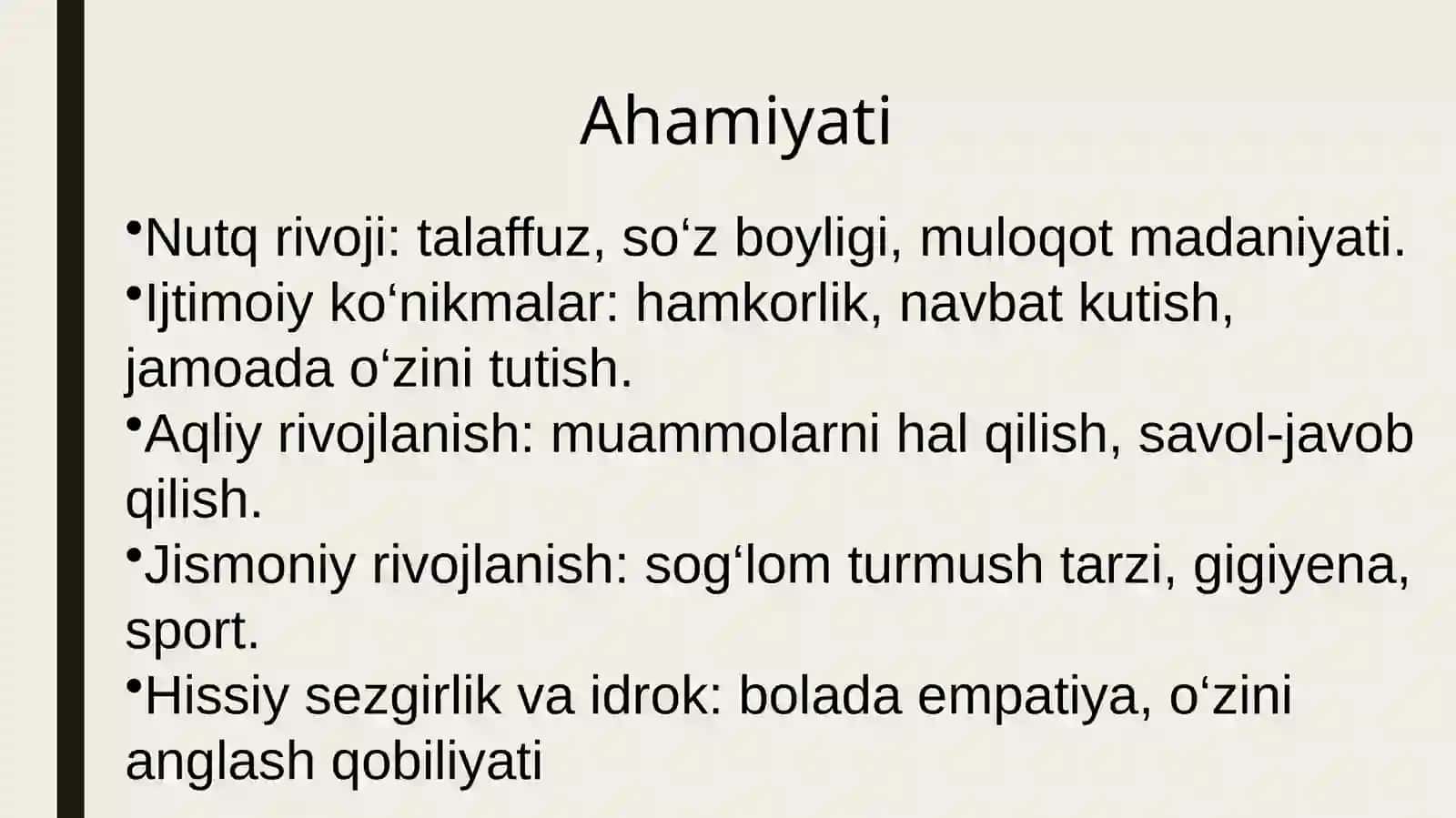 Maktabgacha tayyorgarlik muomasi 3