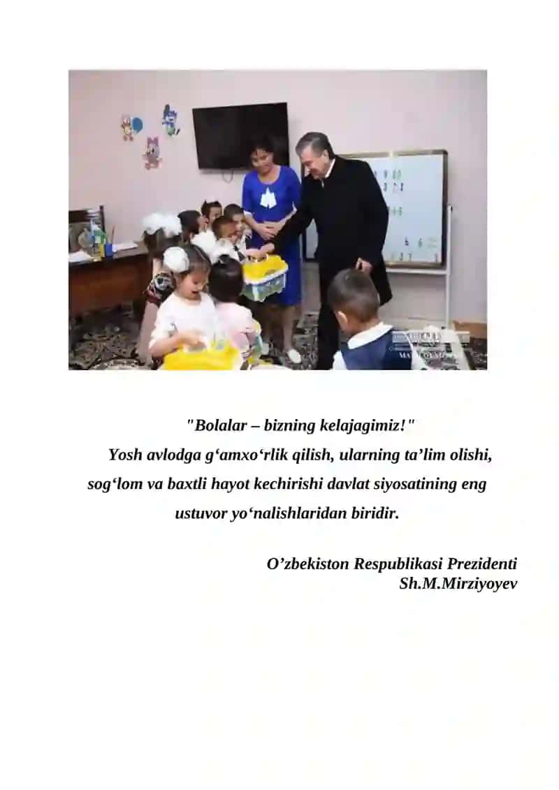 "64-GURUH TINGLOVCHISI MAMASALIYEVA ZULFIYA ISRAILJANOVNANING MALAKA AMALIYOTI ISHI" 3