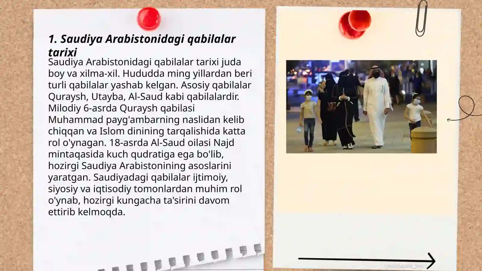 Saudiya Arabistonidagi qabila, urugʻ tizim xususiyatlari 3