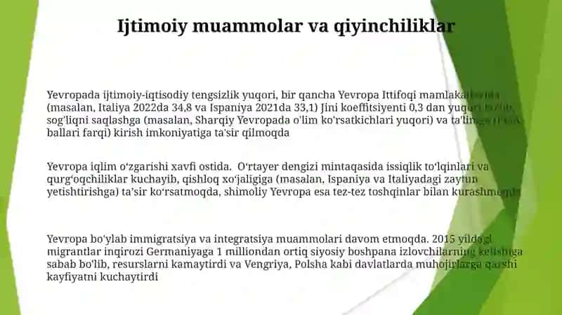 Yevrosiyo materigiga tavsif 3