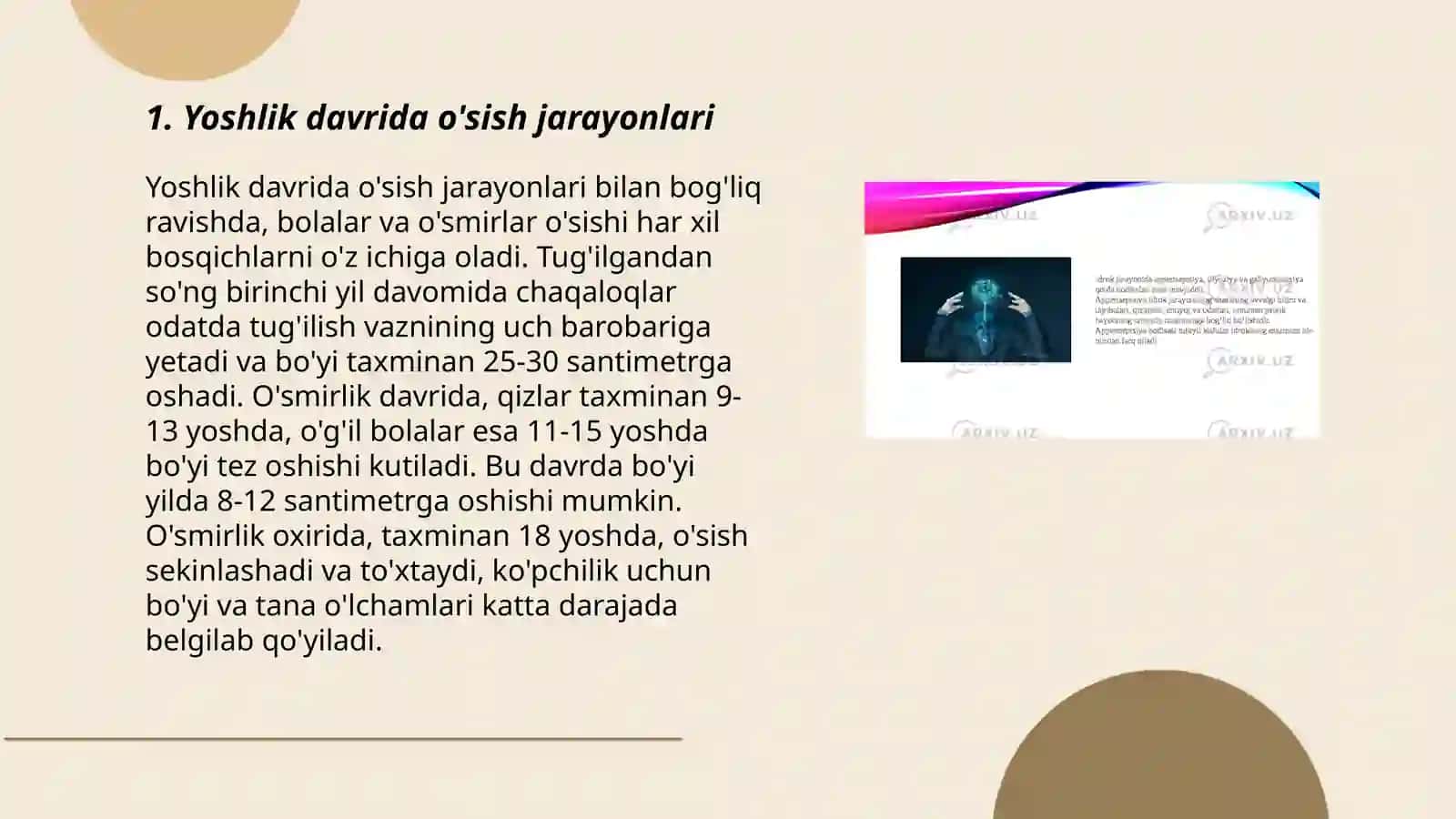 Yoshlik davrining morfologik va fiziologik xususiyatlari 3