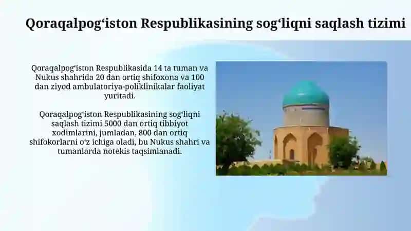 Qoraqalpogʻiston Respublikasining sogʻliqni saqlash tizimi 3