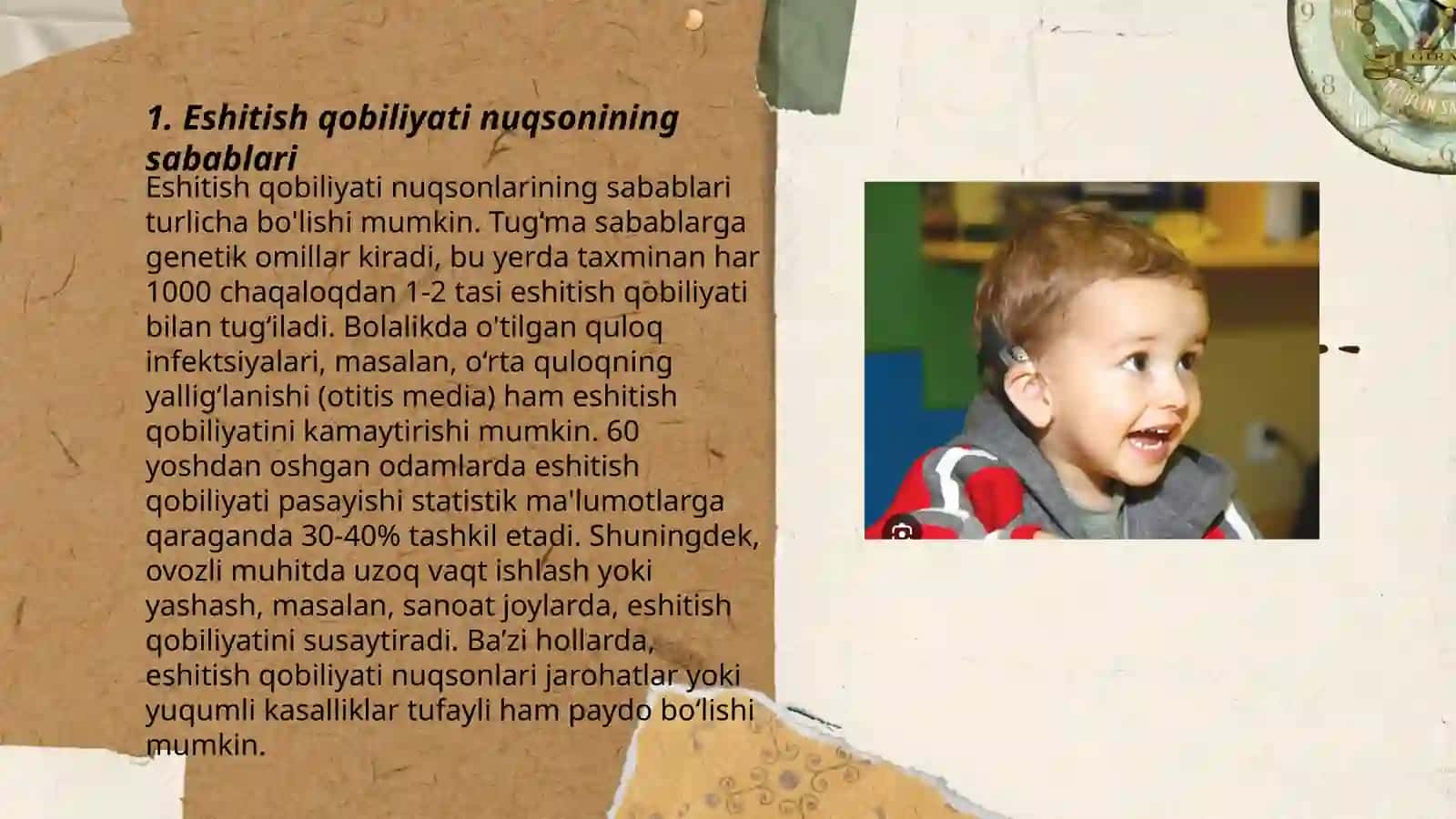 Mashhur eshitishida nuqsoni bòlgan bolalar haqida 3