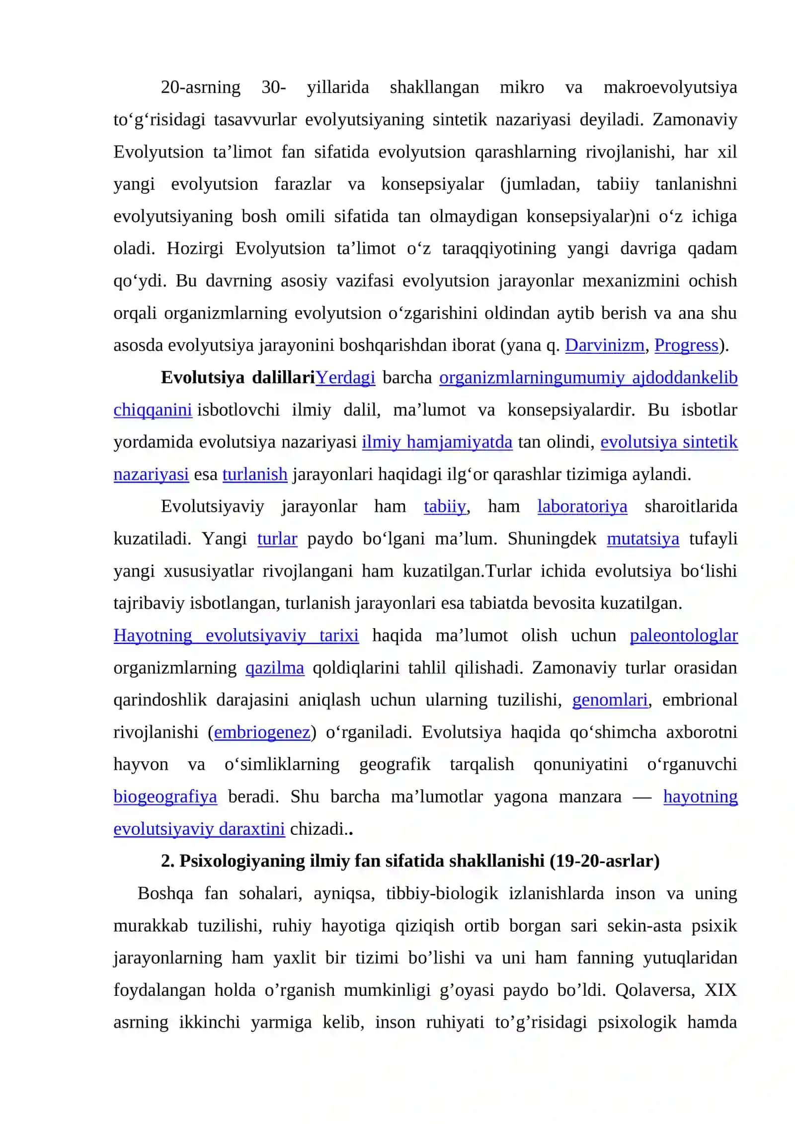 Evolutsion psixologiyaga kirish 3
