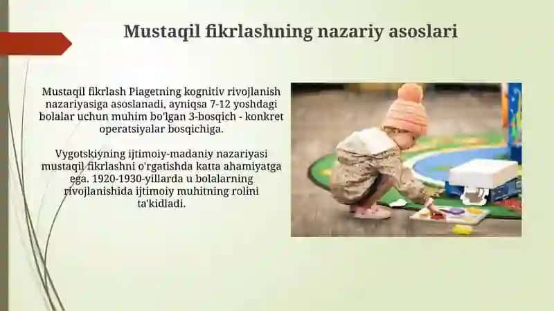 Bolalarni nutq o'stirish mashg'ulotlarida mustaqil fikrlashga o'rgatish metodikasi 3