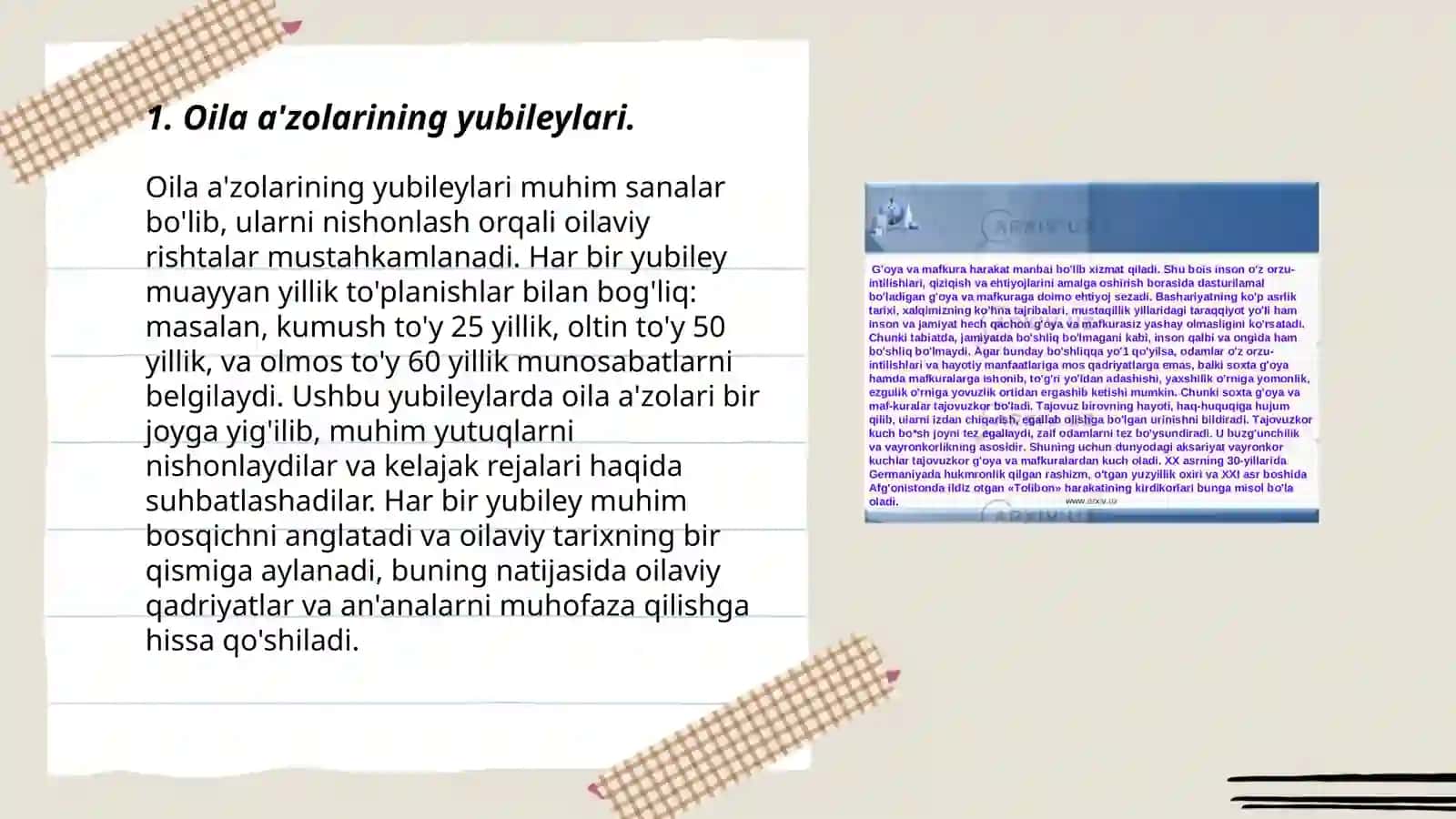 Ijtimoiy-maishiy notiqlik. Madhiya (yubiley yoki maqtov nutqi) ustida ishlash 3