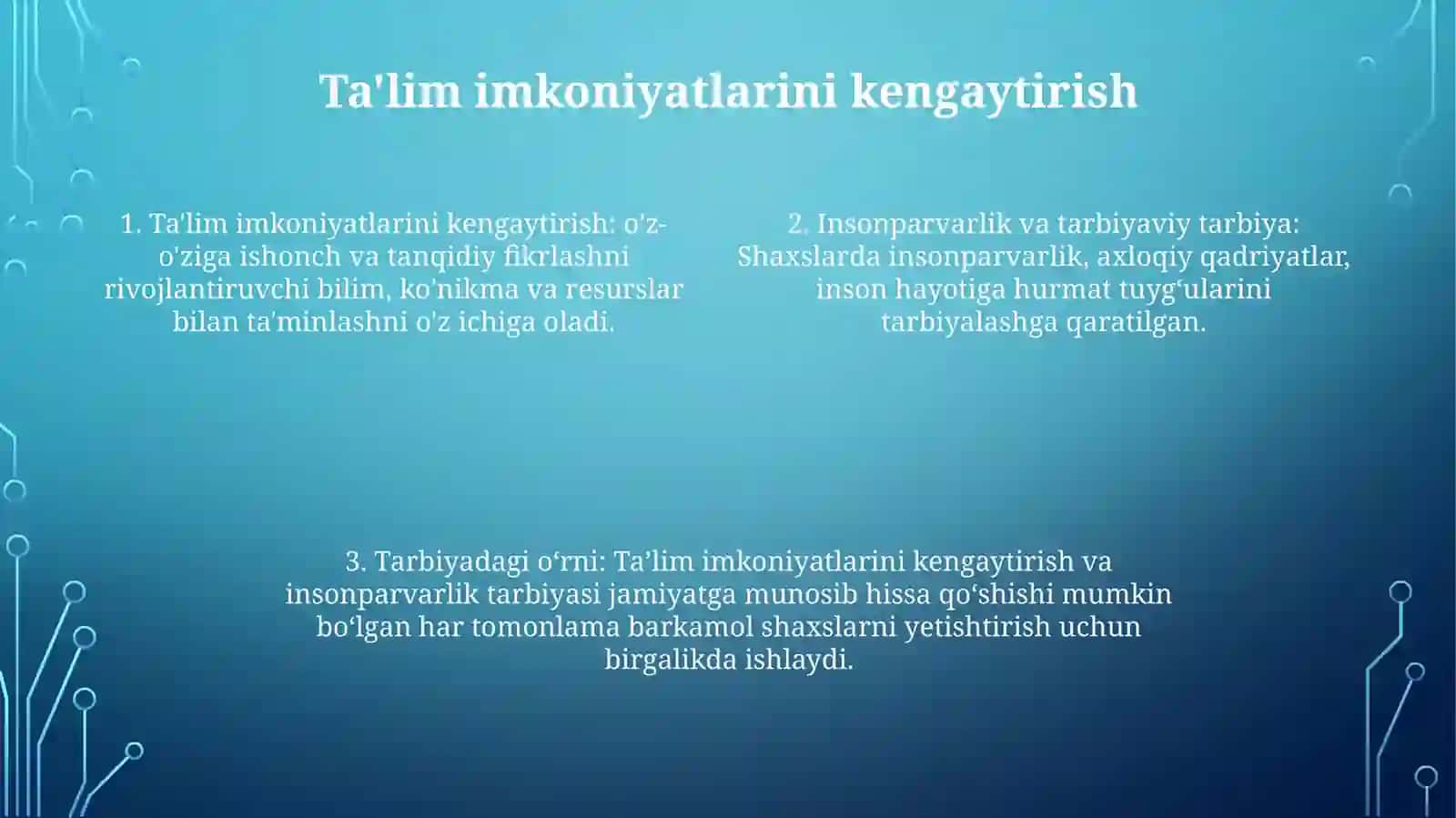 Jamiyatni Insonparvarlashtirishda Manaviy-Ma’Rifiy Ishlarning O‘Rni 3