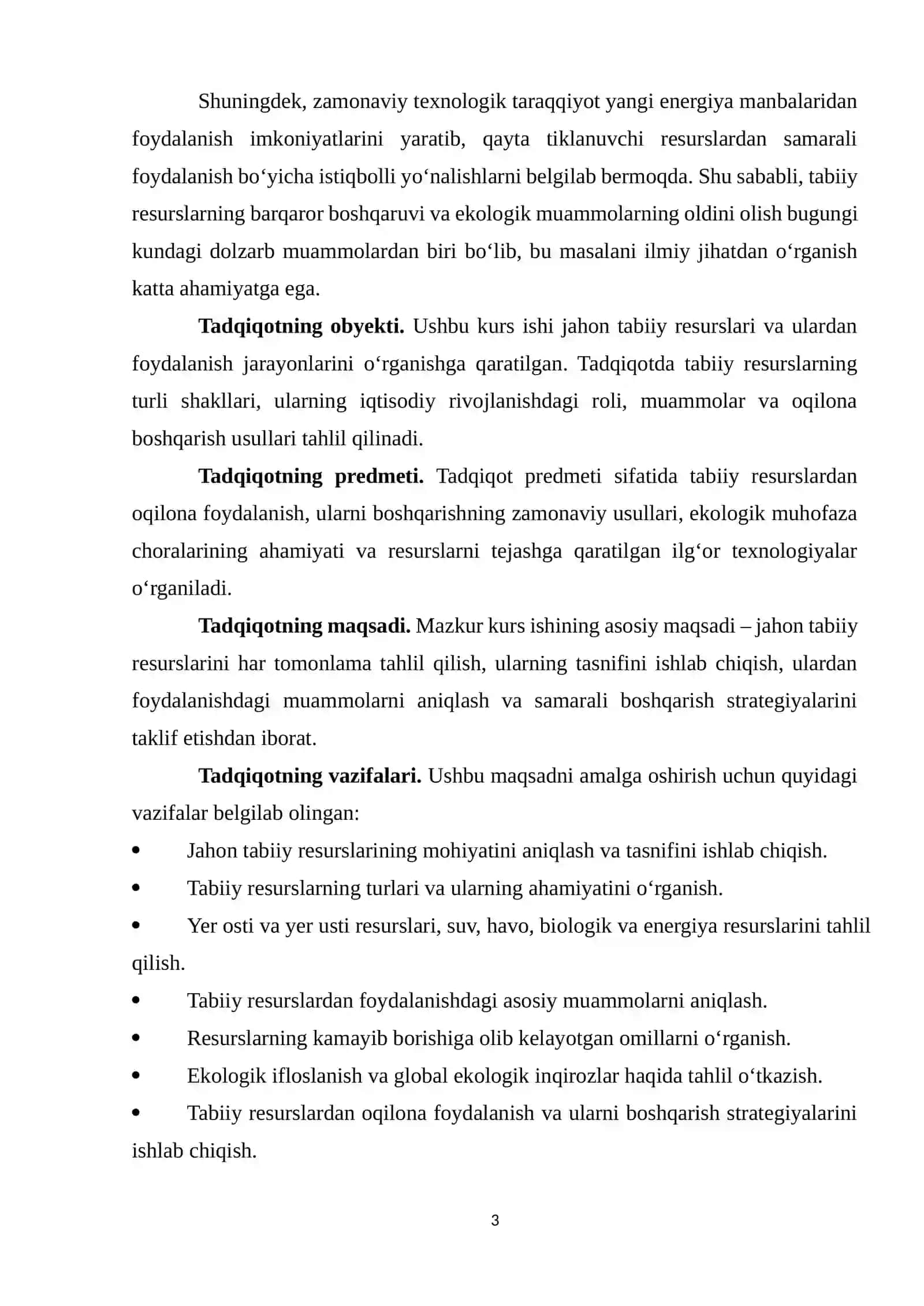JAHONNING TABIIY RESURSLARI 3