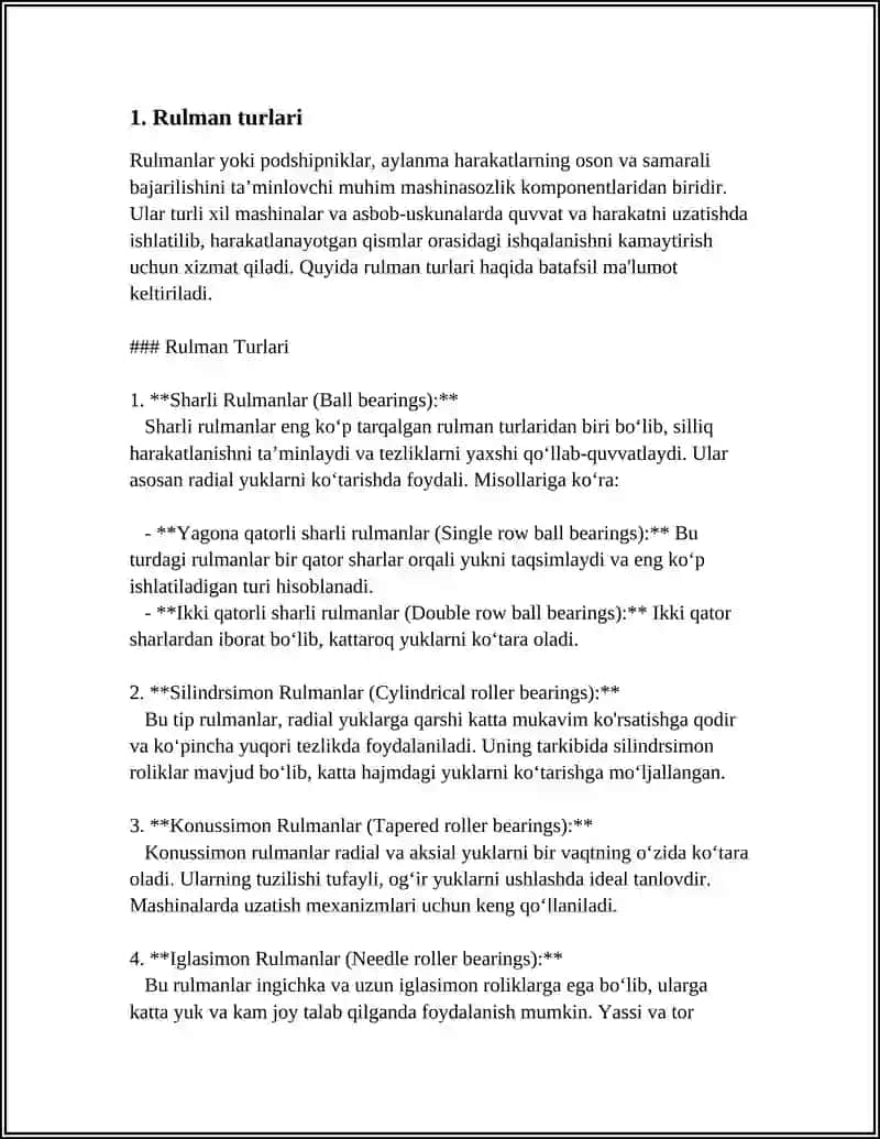PODSHIPNIKLARNING ISHLASH PRIANSIPI 3