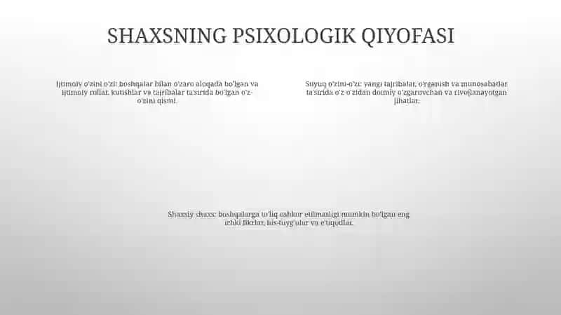 Shaxsning Ijtimoiy-Psixologik Qiyofasi 3
