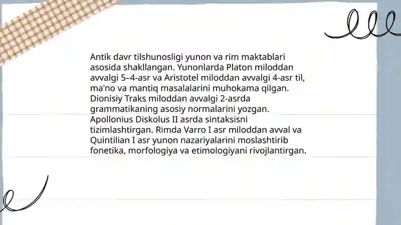 Jahon tilshunosligining tarixiy bosqichlari 3