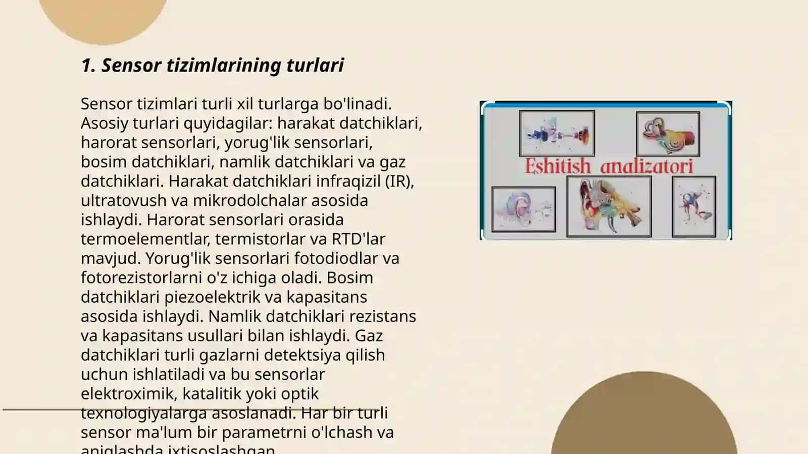 Sensor tizimda axborotni qayta ishlash mexanizmlari 3