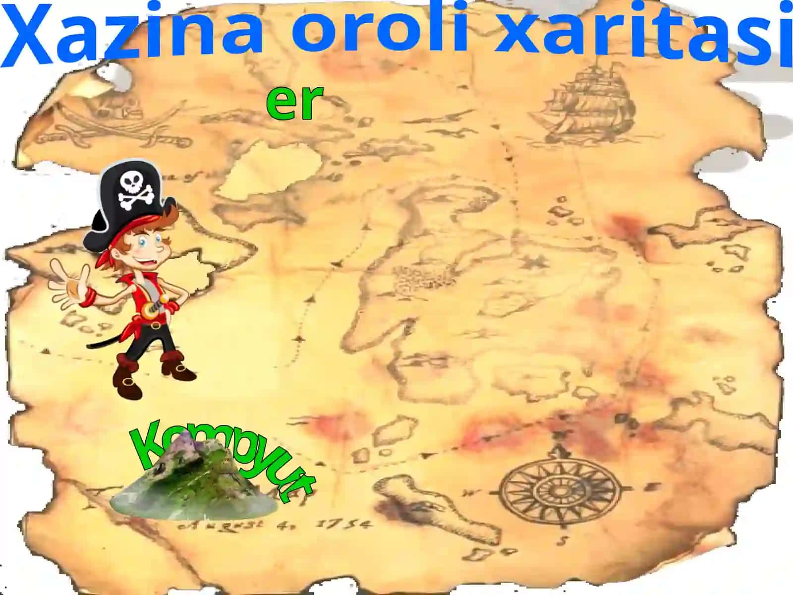 5-sinf Informatika fanidan Xazina izlab mavzusida ochiq dars taqdimoti 3