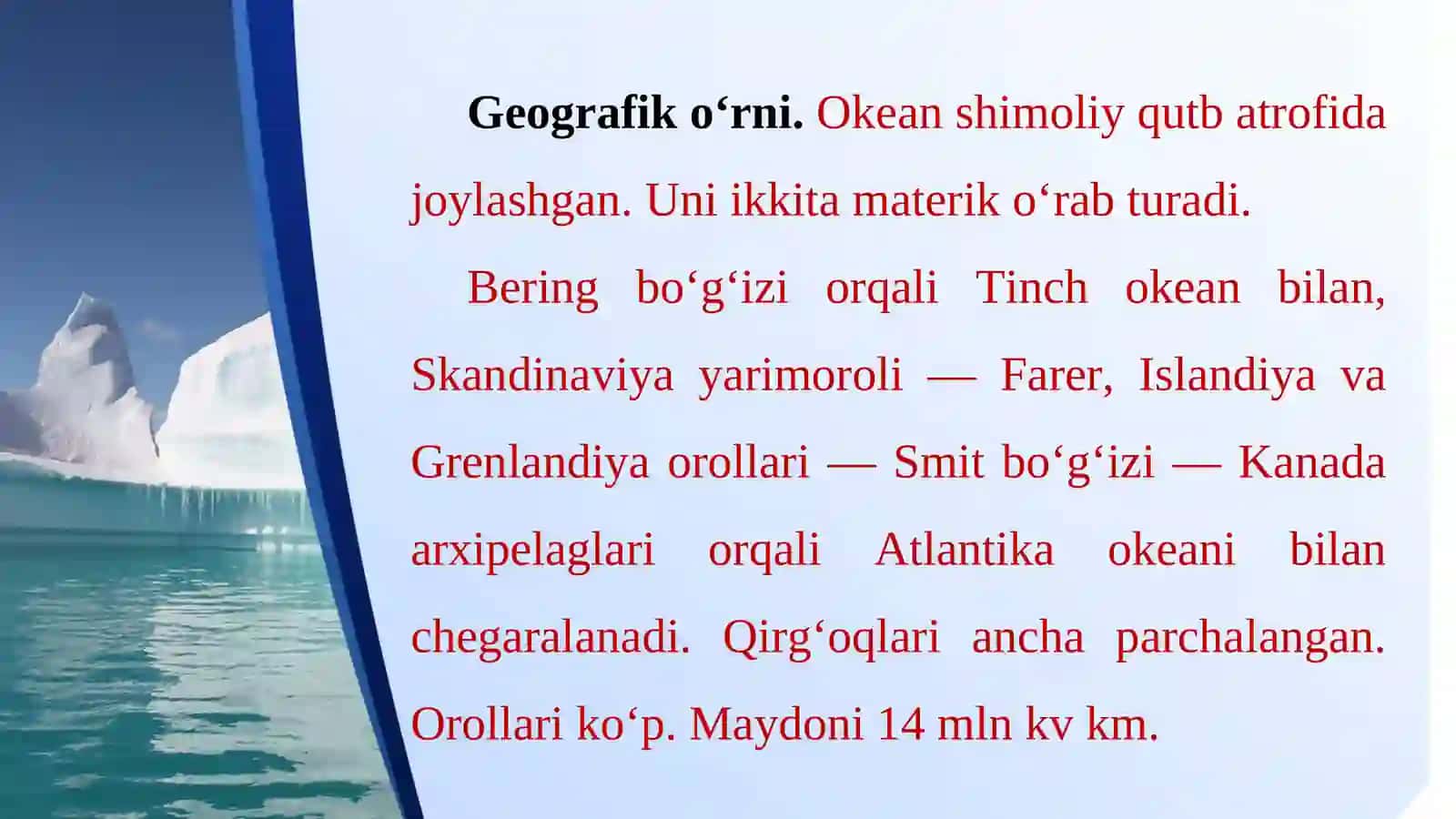 Shimoliy Muz okeani 3