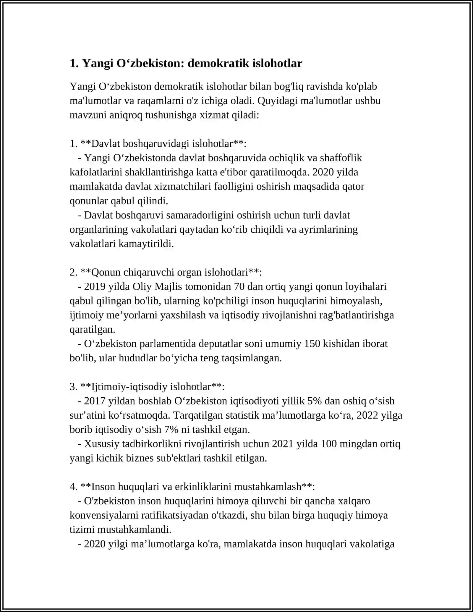 YANGI OʻZBEKISTON 3