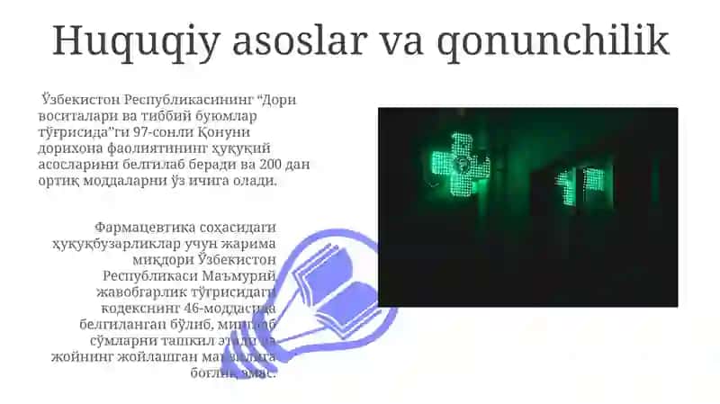 Yaxshi dorixona amalyoti 3
