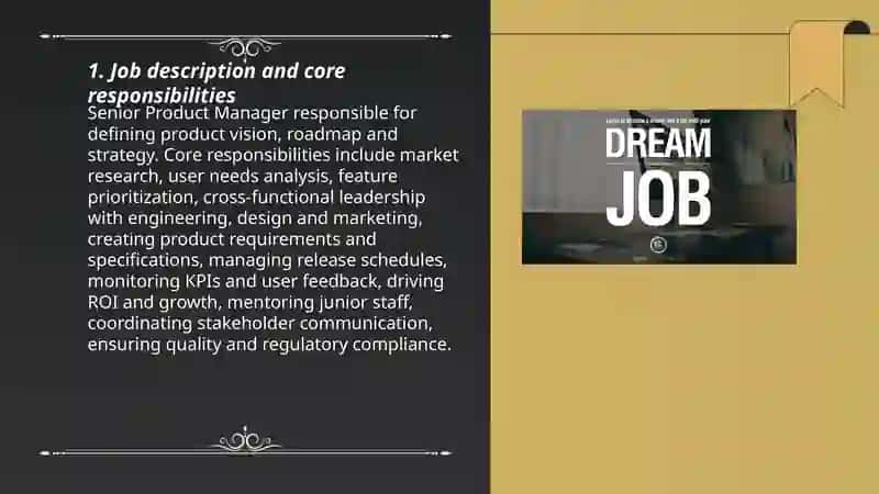 Senior Product Manager 3