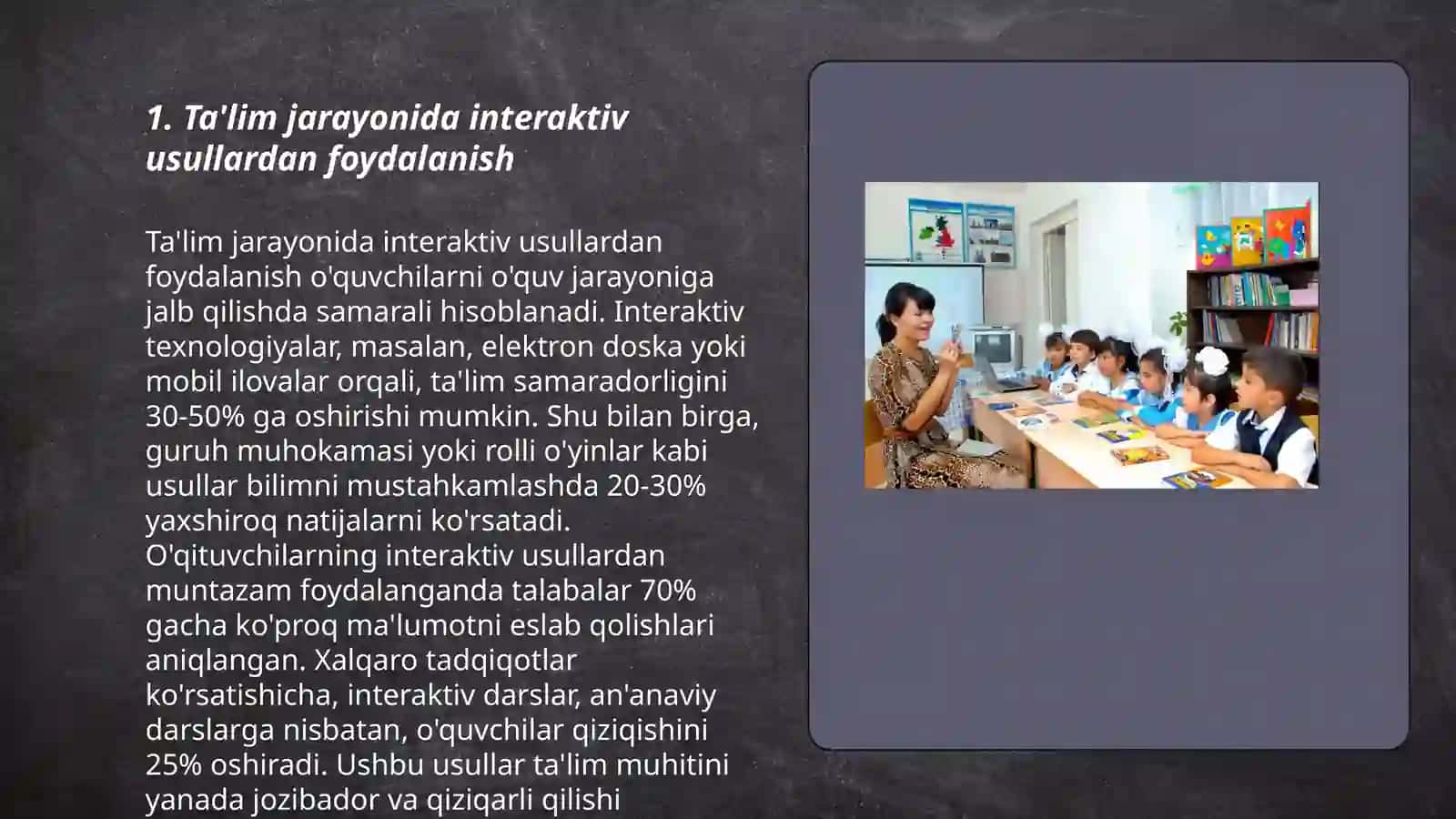 Ta'lim metodlari va vositalari 3