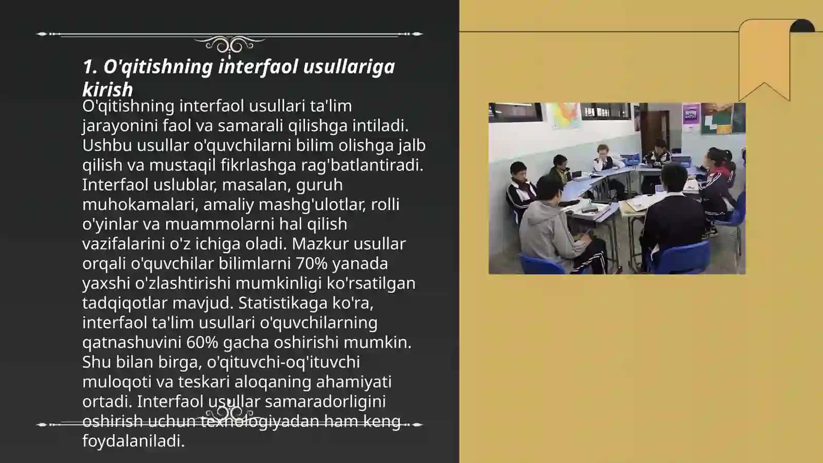 O'qitishning interfaol usullari 3