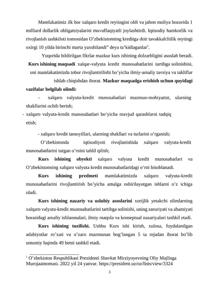 Xalqaro pul kredit munosabatlari va ulari tartibga solish 3