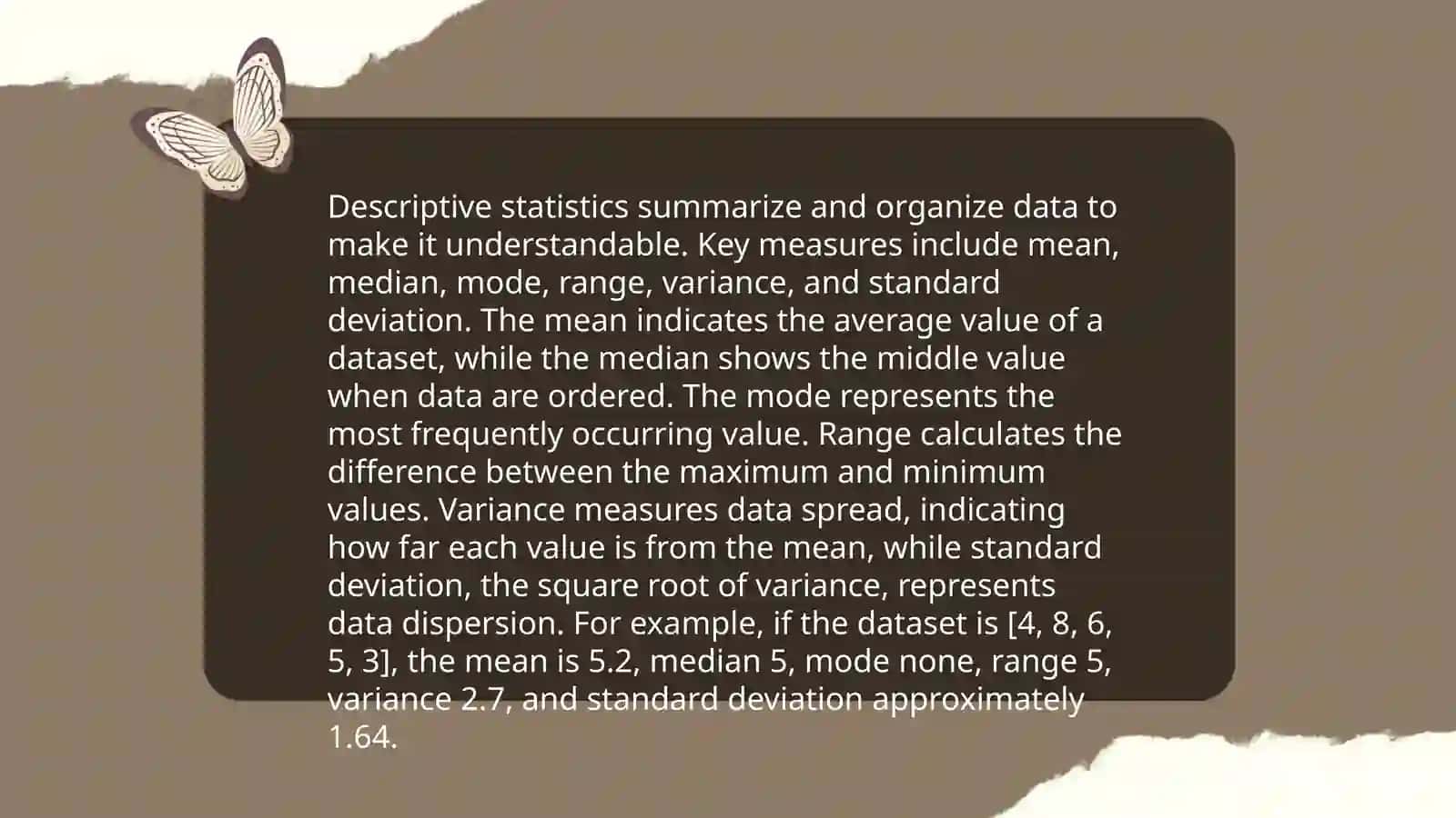 Descriptive Statistics 3