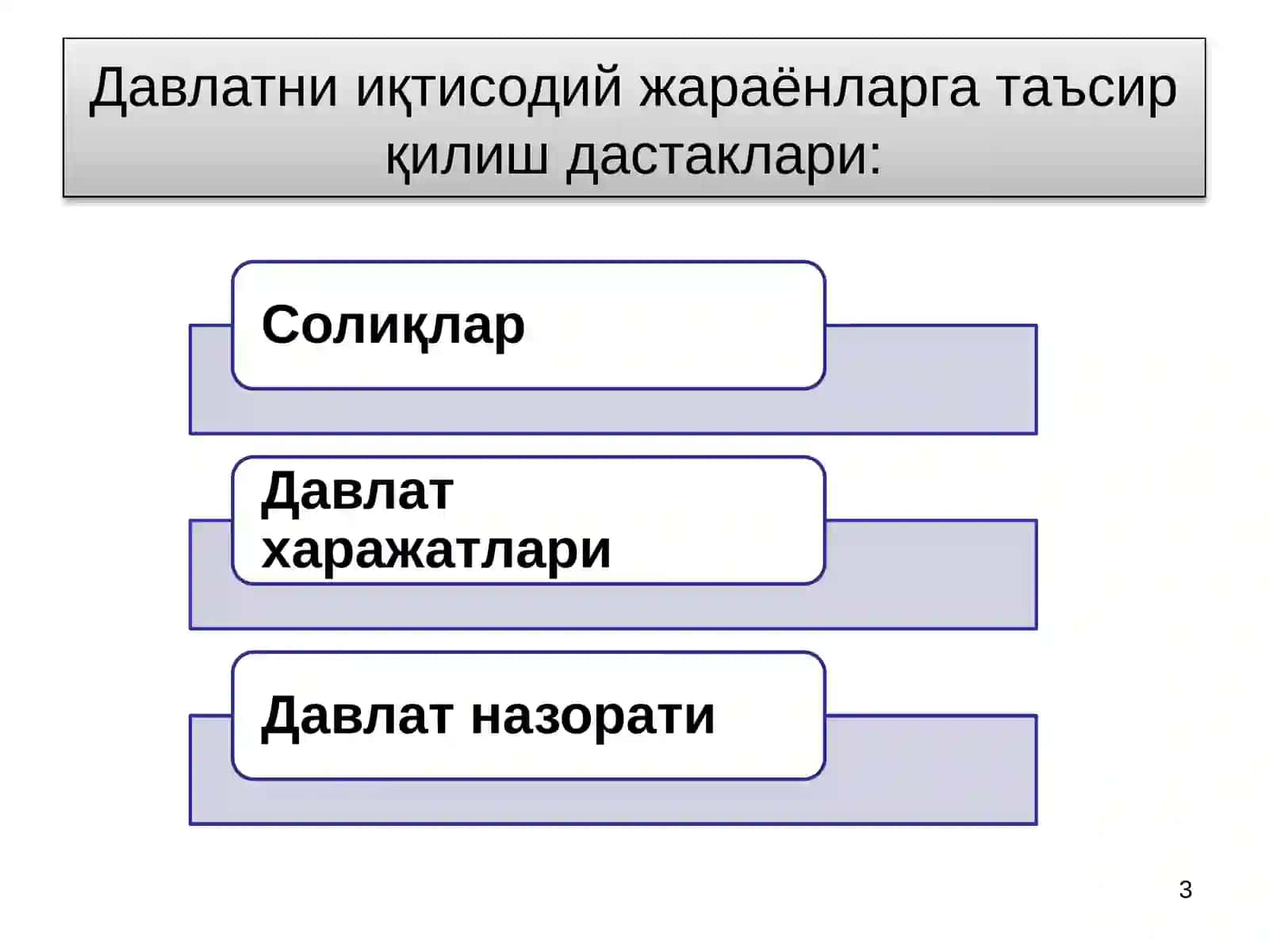 16-мавзу. Давлат харажатлари ва солиқлар 3