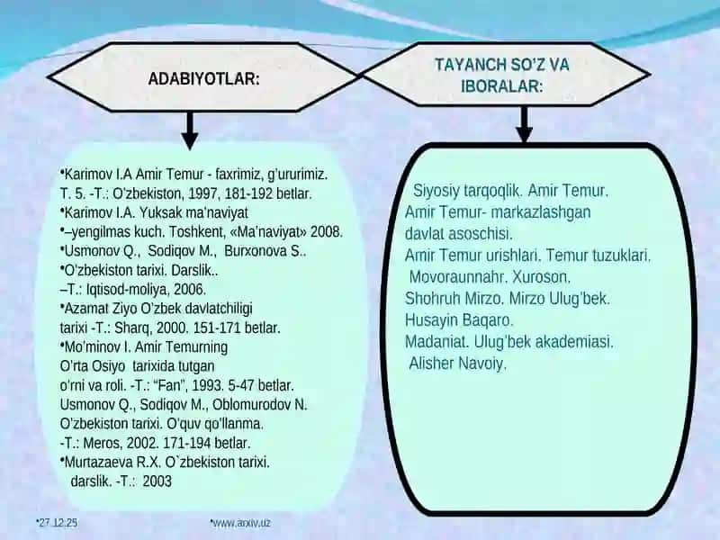 Amir Temur va Temuriylar Davrida Ijtimoiy-Iqtisodiy, Siyosiy va Madaniy Hayot 3