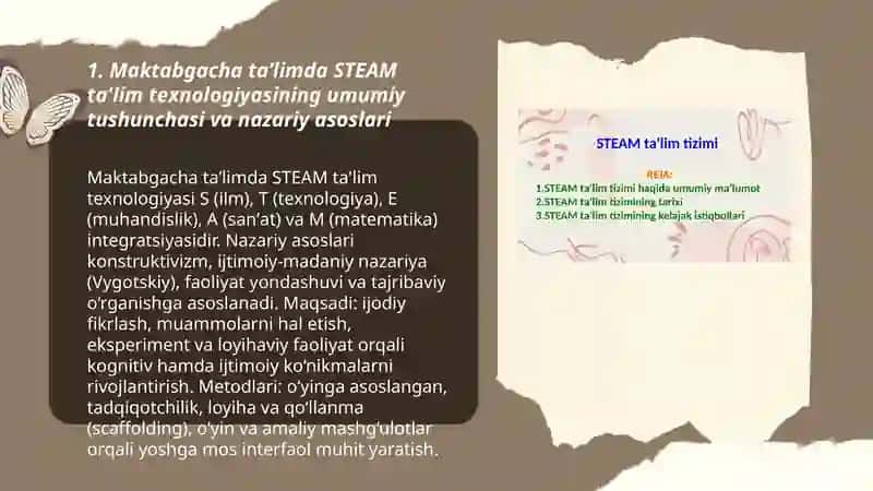 STEAM ta'lim texnologiyasi 3