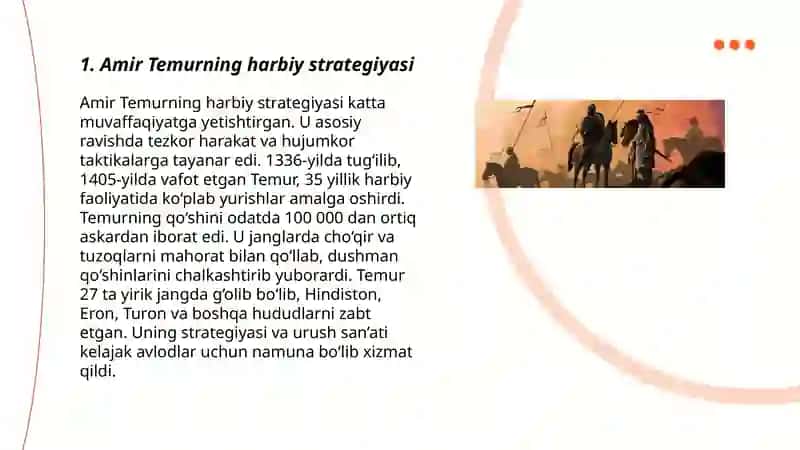 Oʻzbekistonda Harbiy Ishlar Tarixi Fanidan Tayyorlagan Mustaqil Ish 3