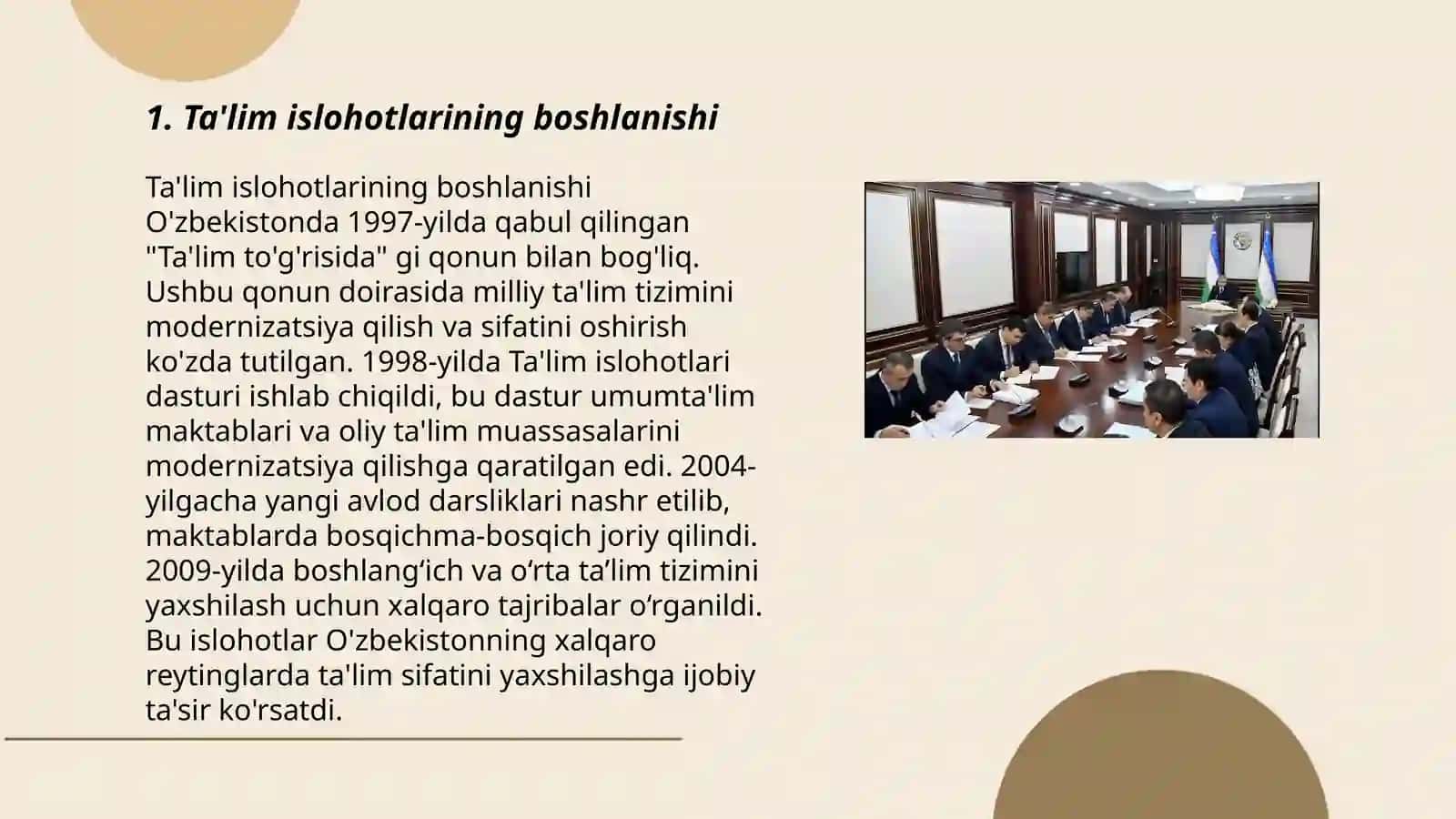 Ta'lim islohotlarining boshlanishi 3