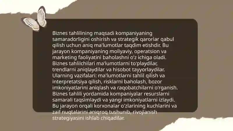 Biznes tahlili va uning usullari 3