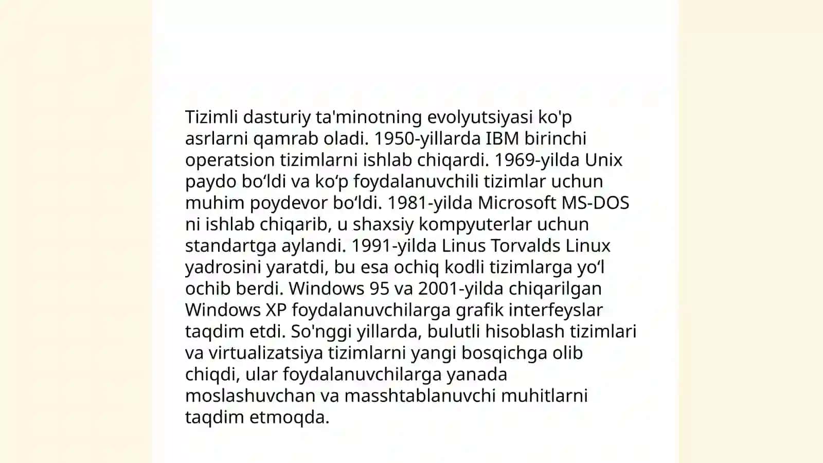 Iqtisodiyotda tizimli va amaliy dasturiy taminotning rivojlanish tendensiyalar 3