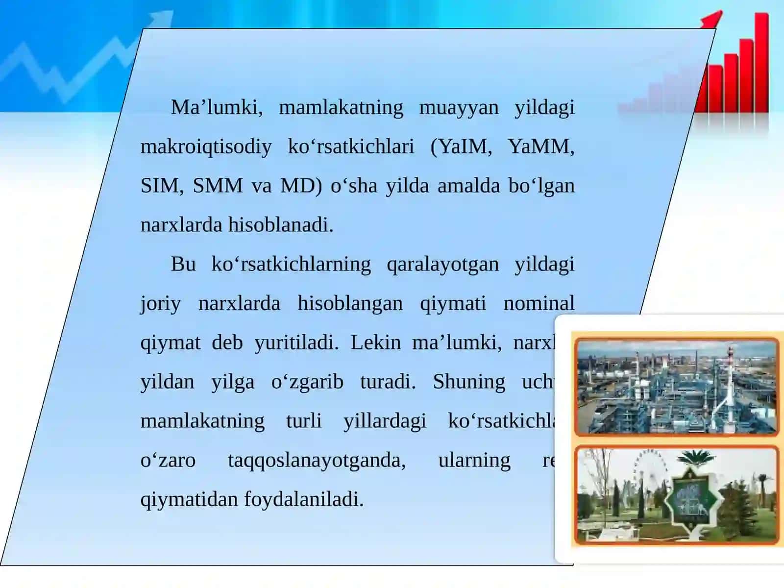 Iqtisodiy o‘sish va iqtisodiy rivojlanish tushunchalari nazariy tahlil 3