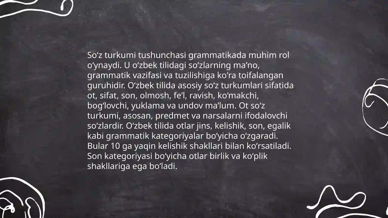 Ot soʻz turkumi va uning maʼno turlari 3