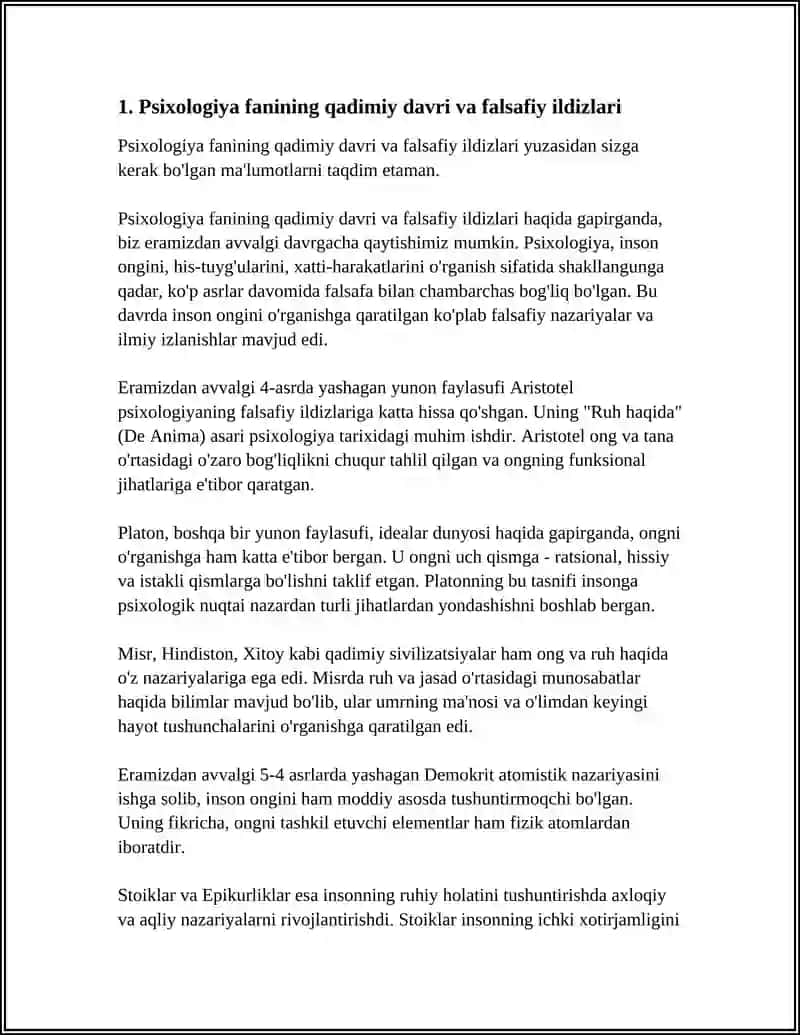 PSIXOLOGIYA FANINING TARAQQIYOT BOSQICHLARI 3
