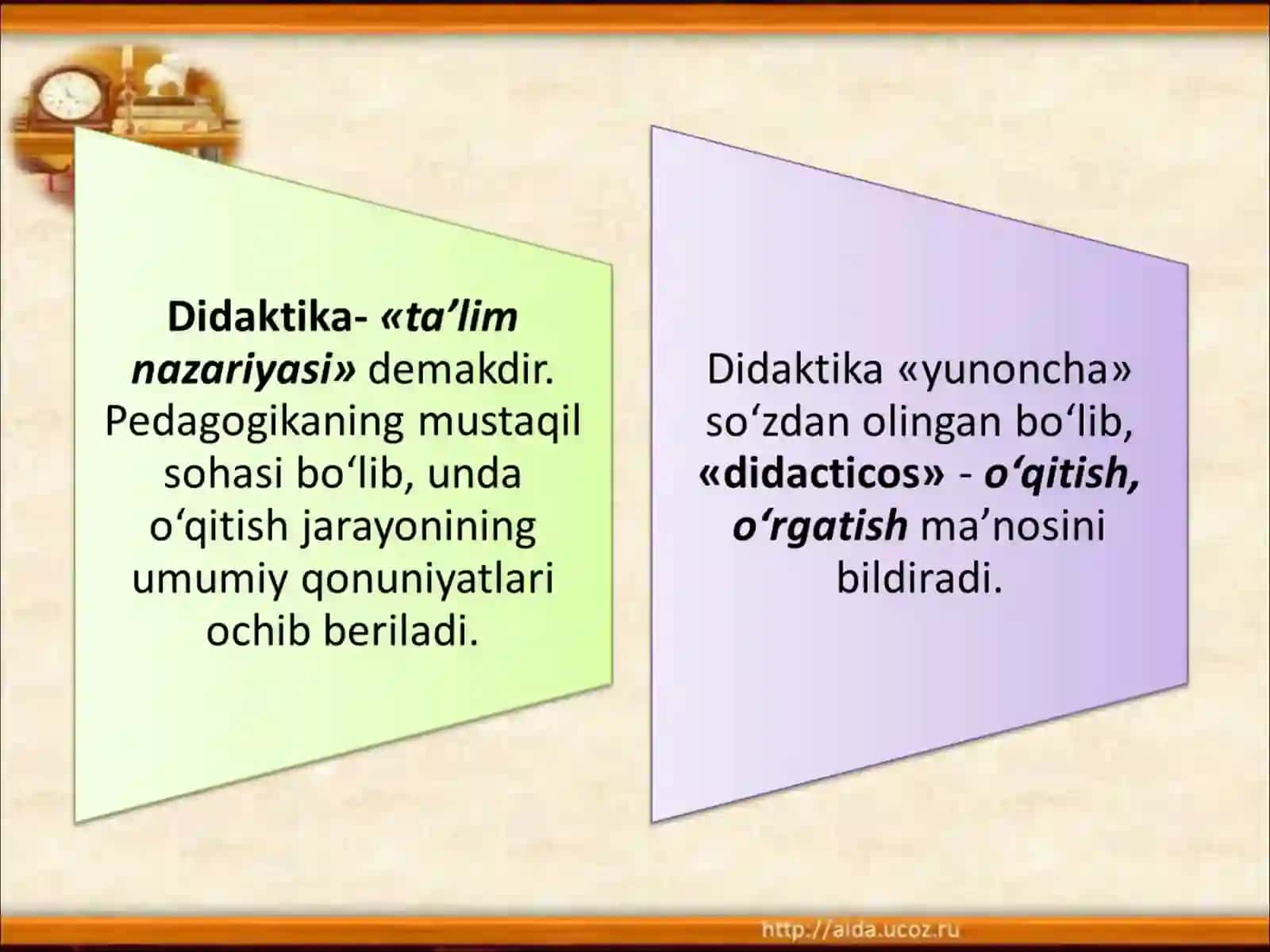 6-Ma’ruza: Ta’limnazariyasiva amaliyoti asoslari 3