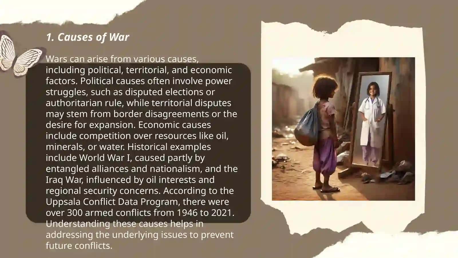 Wars and conflict 3