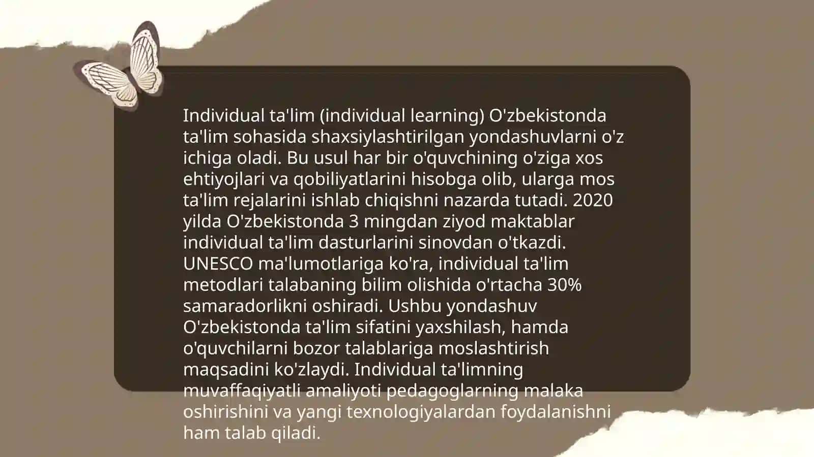 Eshitishda nuqsoni boʻlgan bolalarni ôqitishni tashkil etish shakllarini xilma- xil turlari har bir turining tavsifnomasi 3