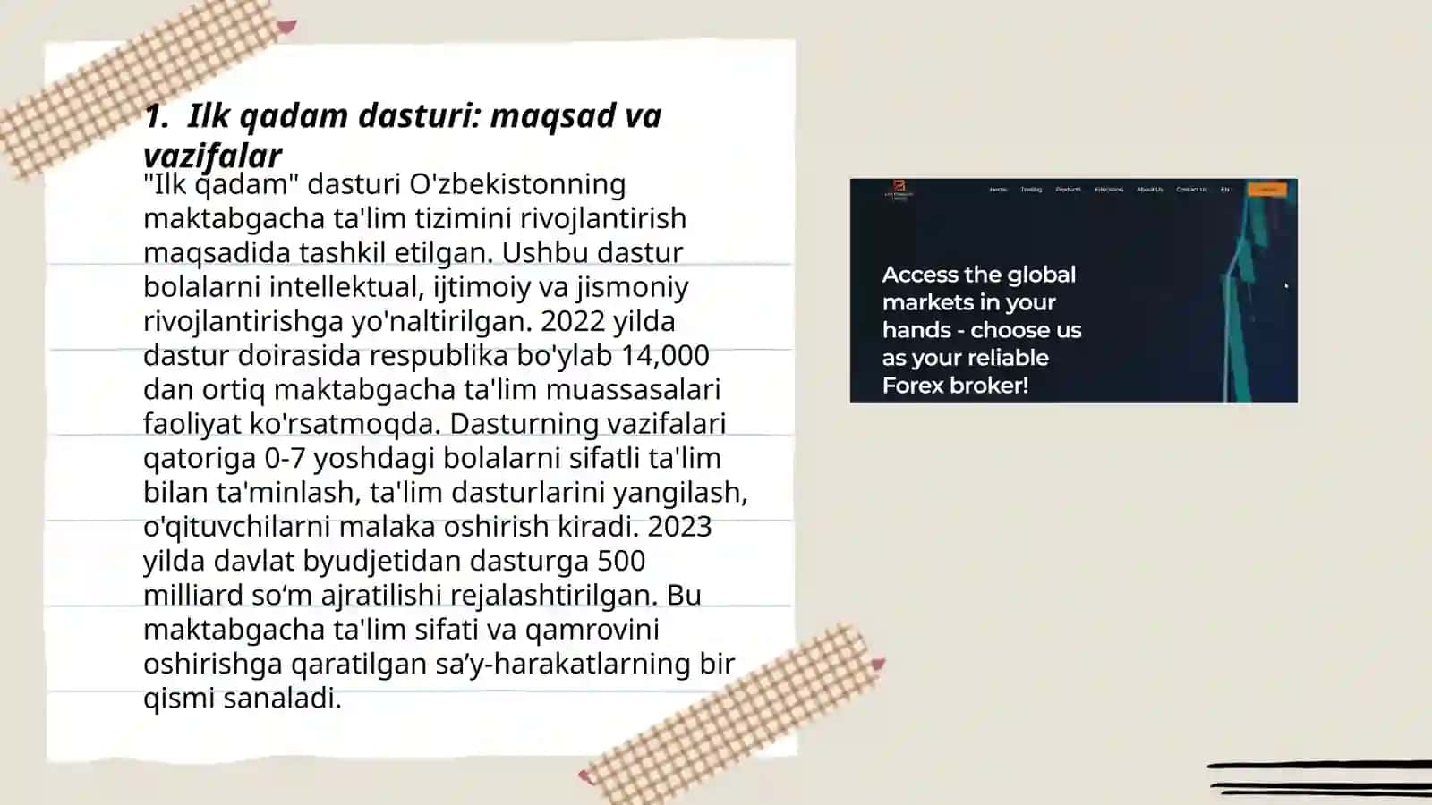 ILK QADAM dasturi 3