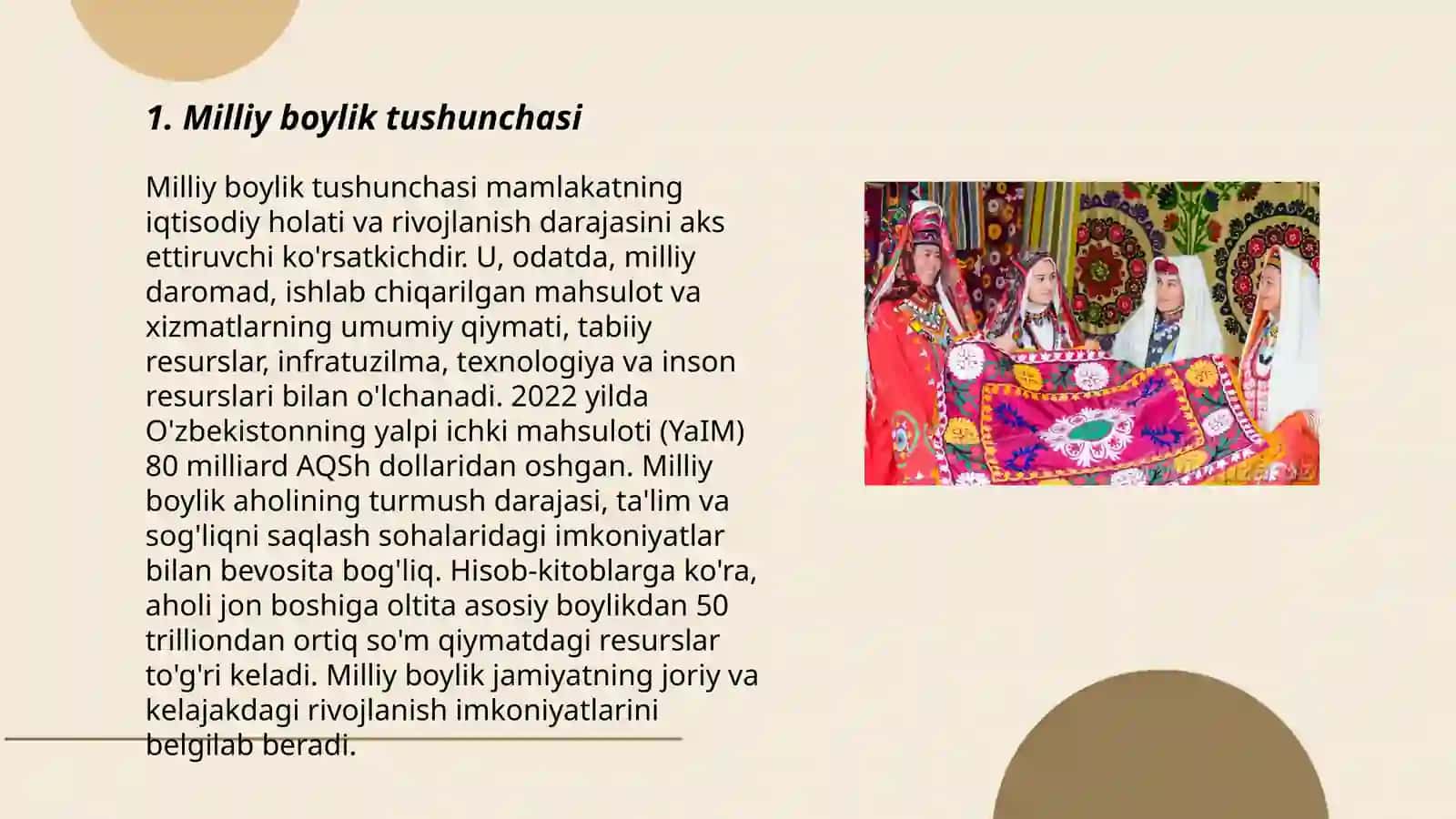 Milliy boylik statistikasi 3