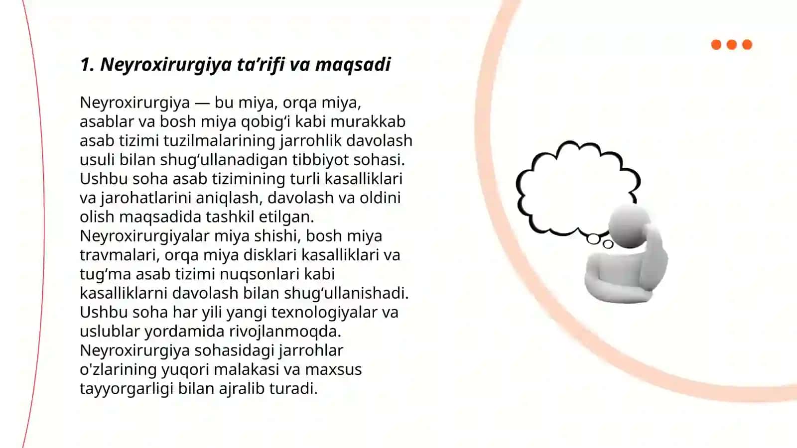 Neyroxirurgiyaga kirish va uni kelib chiqish tarixi 3