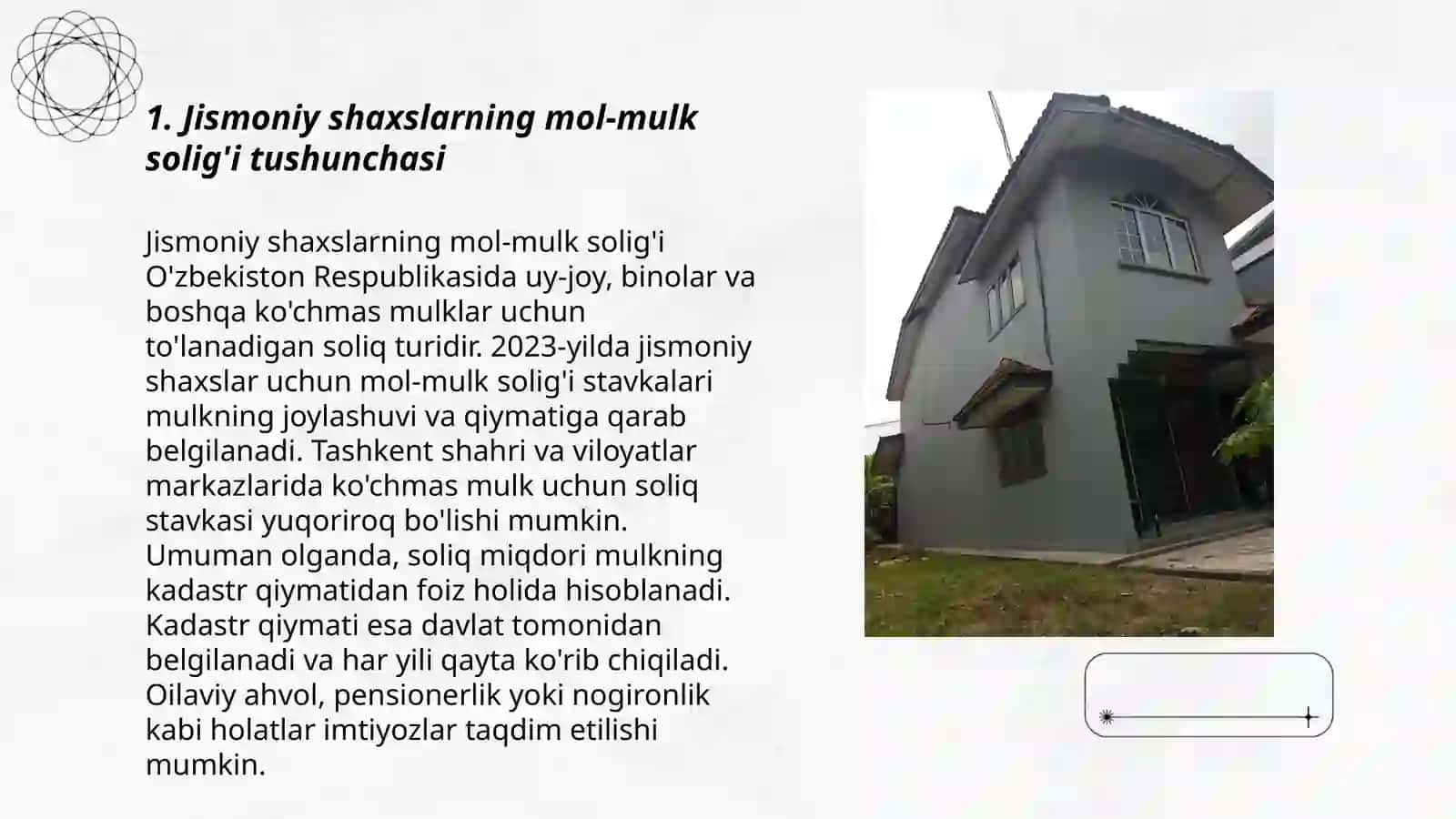 Jismoniy shaxslardan olinadigan mol-mulk soligʻi 3