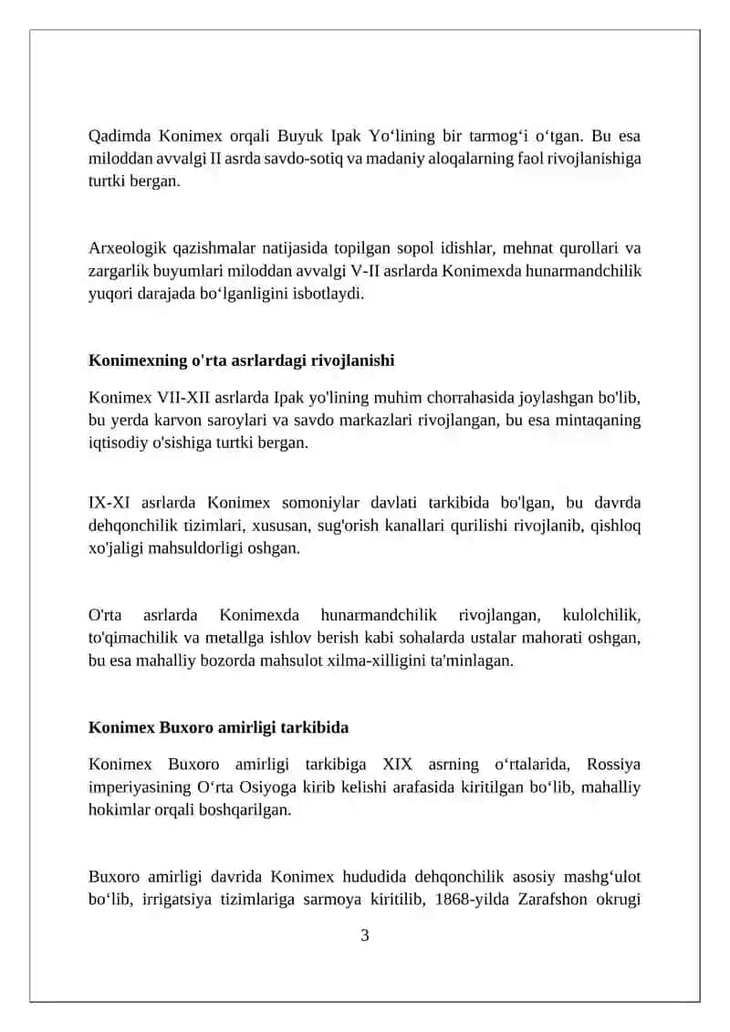 Konimex tumani tarixi 3